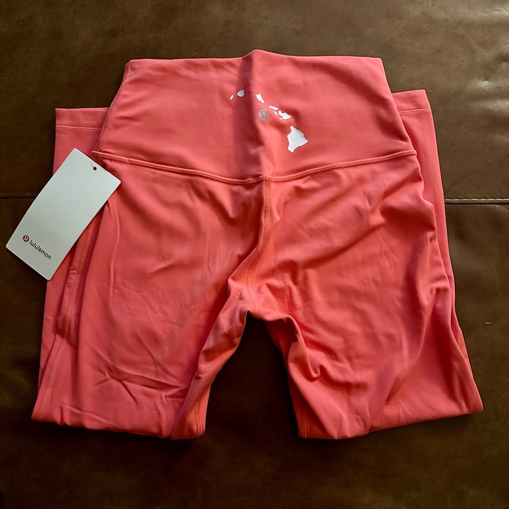 Lululemon Aloha Collection Align Leggings
